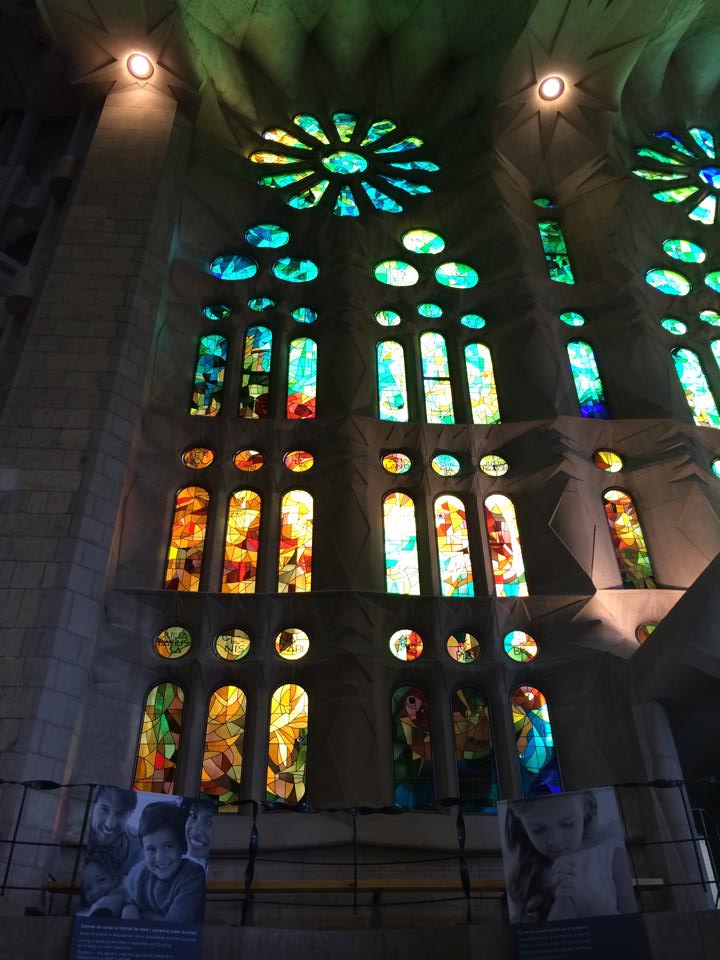 Segrada Familia Glass