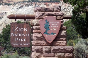 Zion sign