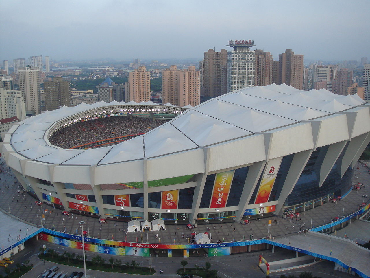 shanghai stadium in japan